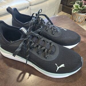 Puma Black Athletic Sneakers